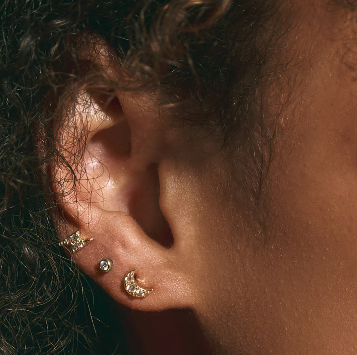 Ohrstecker - Sparkling Bows – Bild 2